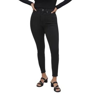 Everlane The Curvy Way High Skinny Crop Jeans in Ash Wash Size 26